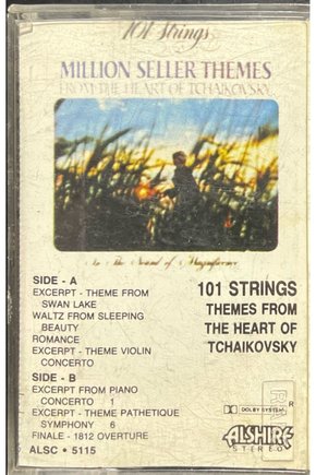 (Plak Değildir KASET tir) Kaset 101 Strings Themes From The Heart Of Tchaikovsky Kaset