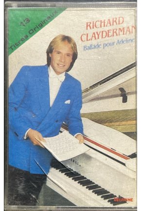 (Plak Değildir KASET tir) Kaset Richard Clayderman Ballade Pour Adeline Kaset