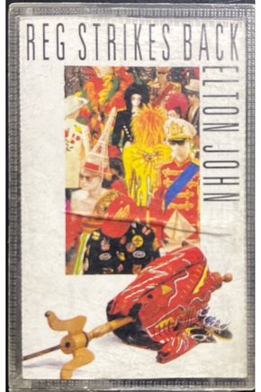 (Plak Değildir KASET tir) Kaset Elton John Red Strikes Back Kaset