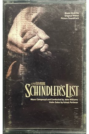 (Plak Değildir KASET tir) Kaset Schindlers List Soundtrack Kaset