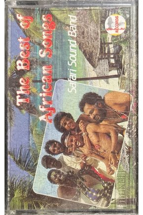 (Plak Değildir KASET tir) Kaset The Best Of African Songs Kaset
