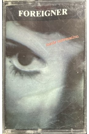 (Plak Değildir KASET tir) Kaset Foreigner Inside Information Kaset