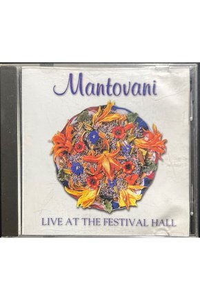 (Plak Değildir CD dir) CD Mantovani Live At The Festival Hall CD