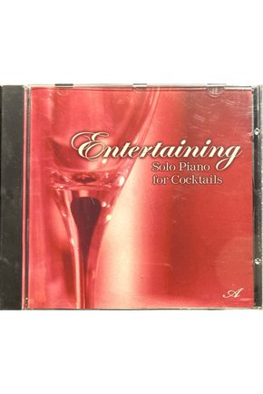 (Plak Değildir CD dir) CD Entertaining Solo Piano For Cocktails CD