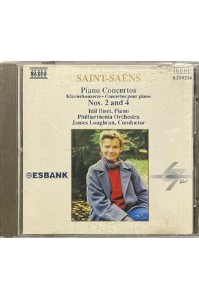 (Plak Değildir CD dir) CD İdil Biret Saint-Saens Piano Concertos CD