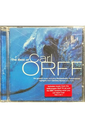 (Plak Değildir CD dir) CD The Best Of Carl Orrf CD