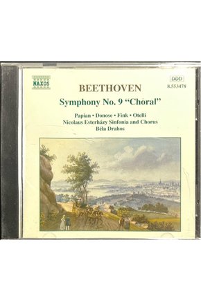 (Plak Değildir CD dir) CD Beethoven Symphony No.9 Choral CD