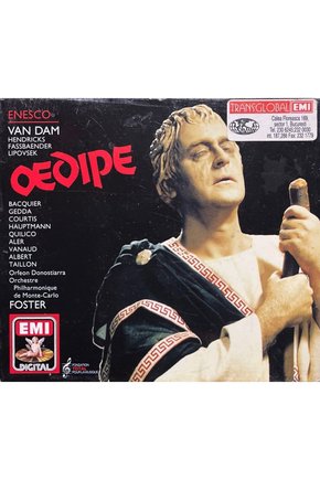 (Plak Değildir CD dir) CD Oedipe Açılmamış Jelatininde Double CD