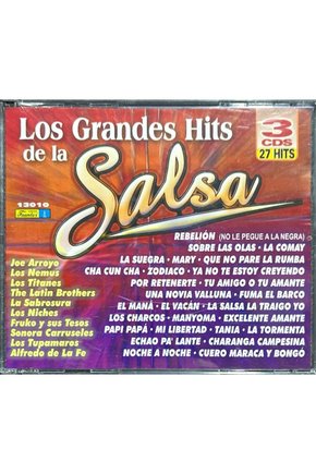 (Plak Değildir CD dir) CD Los Grandes Hits De La Salsa (Tripple - 3 CD) CD