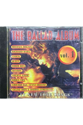 (Plak Değildir CD dir) CD The Ballad Album Vol.1 17 New Love Songs CD