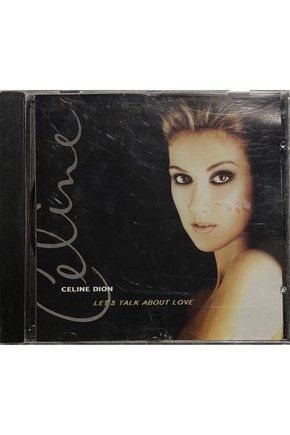 (Plak Değildir CD dir) CD Celine Dion Lets Talk About Love CD