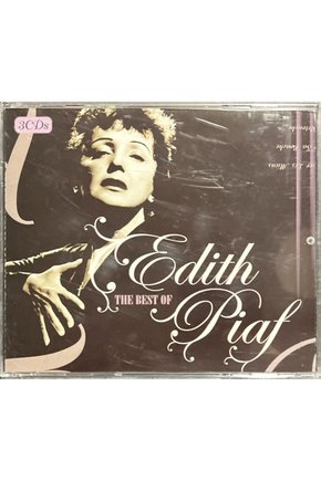 (Plak Değildir CD dir) CD The Best Of Edith Piaf (3 CD Box Set) CD
