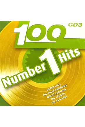 (Plak Değildir CD dir) CD 100 Number 1 Hits CD3 CD