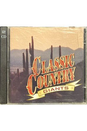 (Plak Değildir CD dir) CD Classic Coutry Giants Double CD