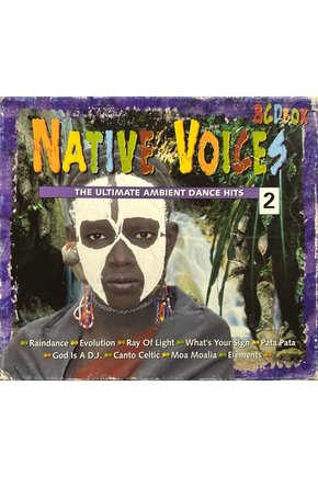 (Plak Değildir CD dir) CD Native Voices 2 (3 CD Box Set) CD