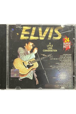 (Plak Değildir CD dir) CD Elvis Presley Elvis A Little Less Conversetion 24 Super Hits CD