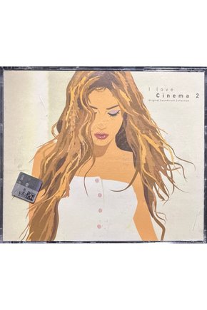 (Plak Değildir CD dir) CD I Love Cinema 2 (Japonyada Yayınlanan Filmlerin Şarkıları) Double CD