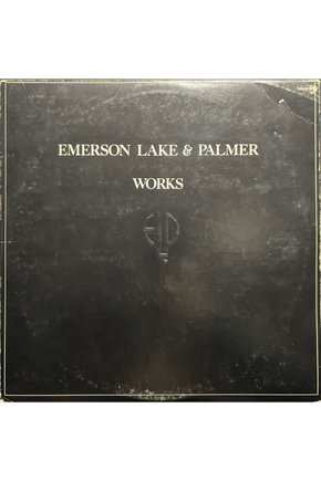 Emerson Lake & Palmer Works Volume 1 Double LP Plak