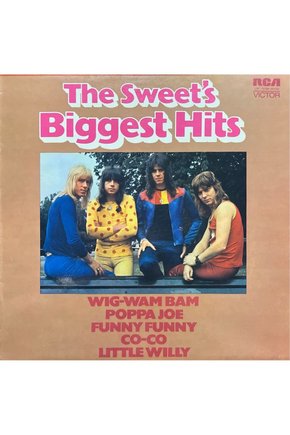 The Sweets Biggest Hits LP Plak