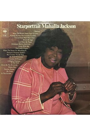 Mahalia Jackson Starportrait DoubleLP Plak