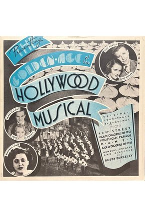 Hollywood Musical 3 Boyutlu Kapak LP Plak