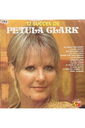 Petula Clark 12 Succes De LP Plak