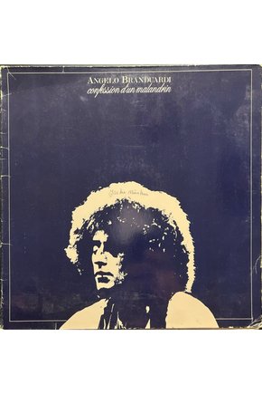 Angelo Branduardi Confession Dun Malandrin Lp Plak