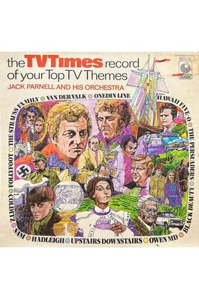 Top Tv Themes Soundtrack LP Plak