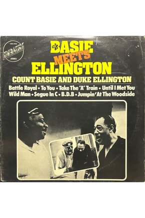 Count Basie And Duke Ellington Meets LP Plak