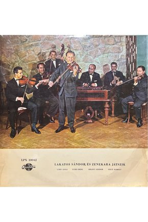 Lakatos Sandor Es Zenekara Jatszik LP Plak
