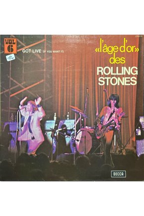 The Rolling Stones Lage Dor Des Vol 6 LP Plak