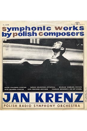 Jan Krenz Symphonic Works By Polish Composers Classic LP Plak