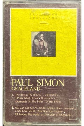 Paul Simon Graceland Kaset