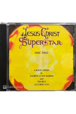 (PLAK DEĞİLDİR CD DİR) Cd Jesus Christ Superstar Disc Two Cd