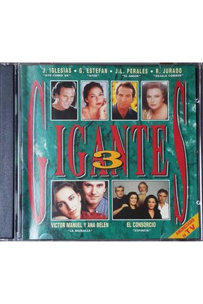 (PLAK DEĞİLDİR CD DİR) Cd Gigantes 3 Cd