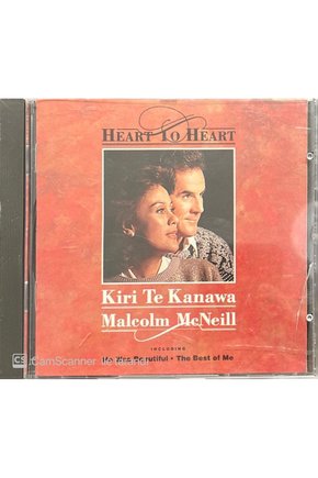 (PLAK DEĞİLDİR CD DİR) Cd Kiri Te Kanawa Malcolm Mcneill Heart To Heart Cd