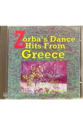 (PLAK DEĞİLDİR CD DİR) Cd Zorbas Dance Hits From Greece Cd