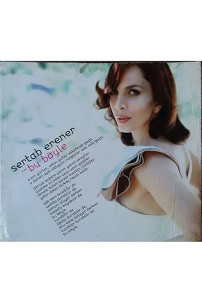 (PLAK DEĞİLDİR CD DİR) Cd Sertab Erener Bu Böyle Cd