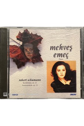 (PLAK DEĞİLDİR CD DİR) Cd Mehveş Emeç Robert Schuman Cd
