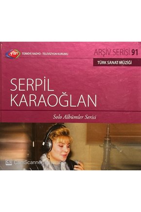 (PLAK DEĞİLDİR CD DİR) Trt Arşiv Serisi 91 Serpil Karaoğlan Solo Albümler Serisi Cd