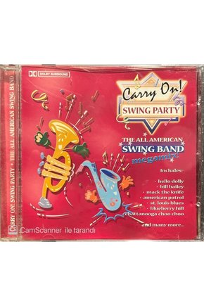 (PLAK DEĞİLDİR CD DİR) Cd Carry On Swing Party Cd
