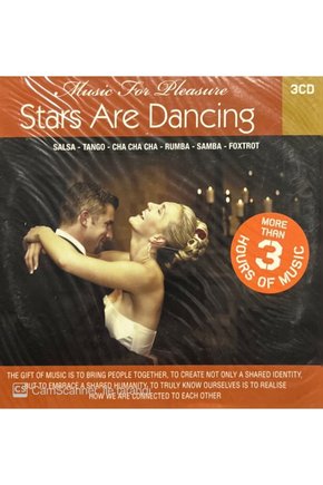 CD Stars Are Dancing Salsa Tango Cha Cha Cha 3 CD lik Set Açılmamış Jelatininde CD