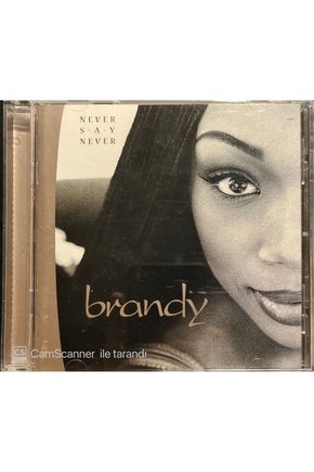 (PLAK DEĞİLDİR CD DİR) Cd Brandy Never Say Never Cd