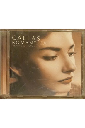 (PLAK DEĞİLDİR CD DİR) Cd Callas Romantica Cd