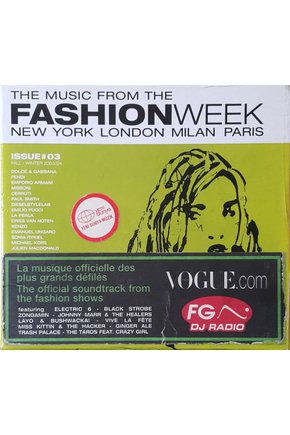 (PLAK DEĞİLDİR CD DİR) Cd The Music From The Fashion Week New York London Milan Paris Cd