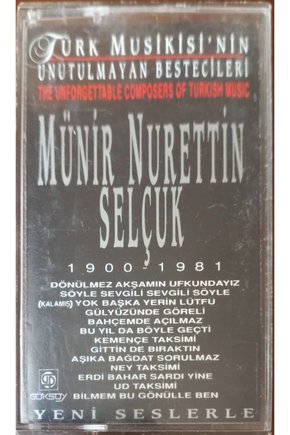 Münir Nurettin Selçuk 1900-1981 Kaset