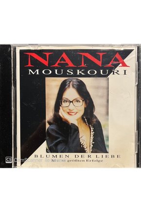 (PLAK DEĞİLDİR CD DİR) Cd Nana Mouskouri Blumen Der Liebe Cd