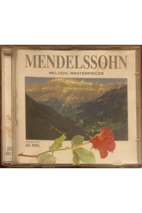 (PLAK DEĞİLDİR CD DİR) Cd Mendelssohn Melodic Maaterpieces Tiherose Collection Cd
