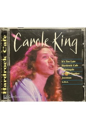 (PLAK DEĞİLDİR CD DİR) Cd Carole King Hardrock Cafe Cd