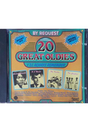 (PLAK DEĞİLDİR CD DİR) Cd 20 Great Oldies I ll Always Remember Vol 8 Cd